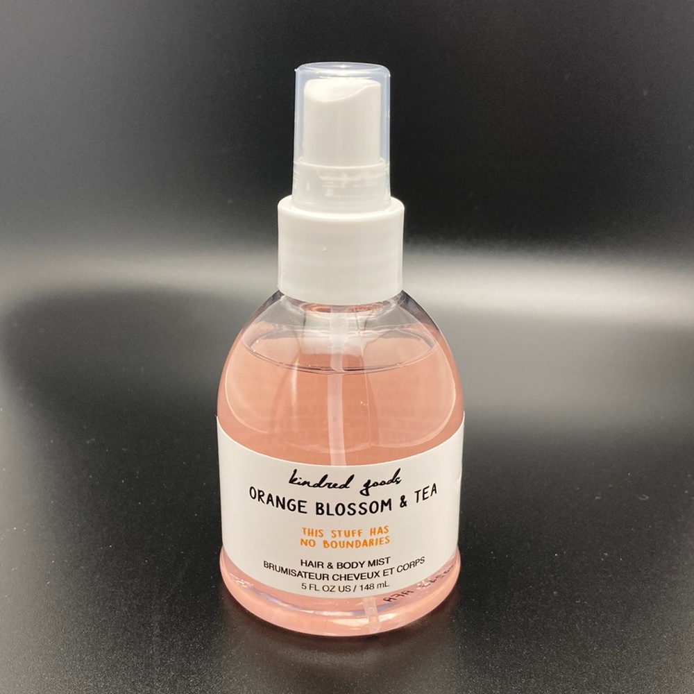 kindred goods orange blossom and tea hair and body mist by Old Navy